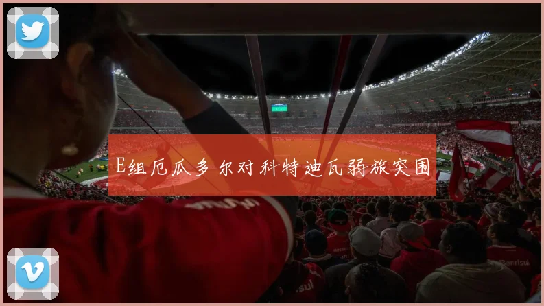 E组厄瓜多尔对科特迪瓦弱旅突围